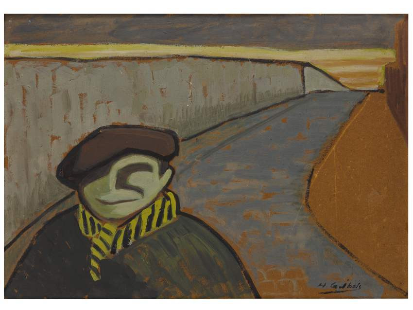 H. G. Ibels L’Apache, vers 1905 Huile sur carton, 29 × 41 cm ©Maurin-Berthier