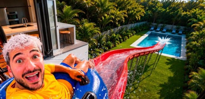 antony Jai Construit un TOBOGGAN Jusqua ma PISCINE 1024x576 1
